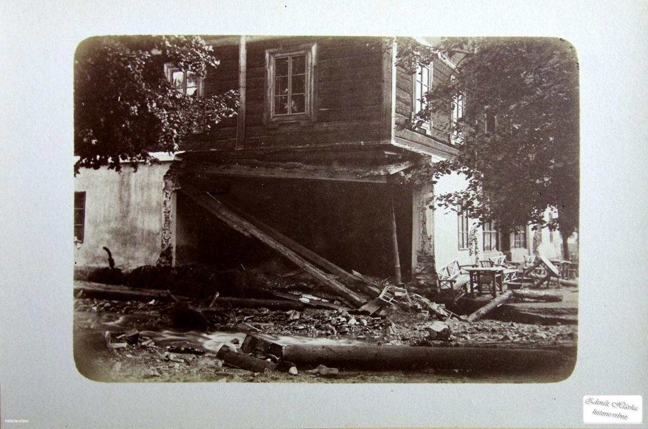 Katastrofální povodeň Karlova Studánka 1880-12